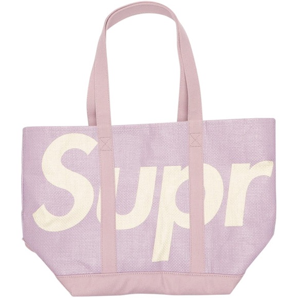 Supreme Handbags - Supreme Light Pink Tote Bag